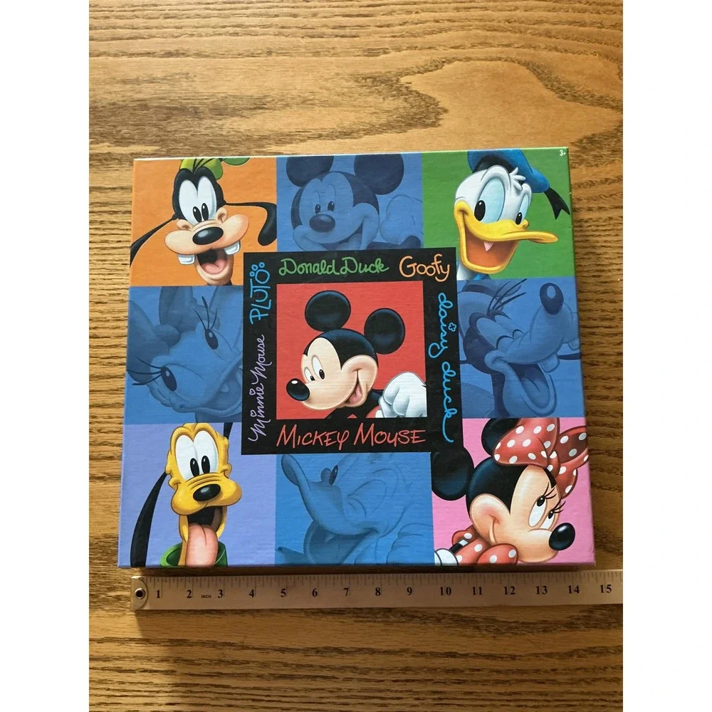 Disney Mickey Mouse and Friends Scrapbook Album 12x12 Multi Color Character Box